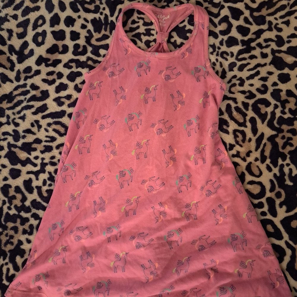 Cat & Jack Pink Girls Dress Barely Worn